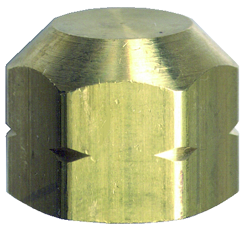 Fairview 108-JP Pipe Cap, 1-1/2 in, FPT, Brass, 1200 psi Pressure