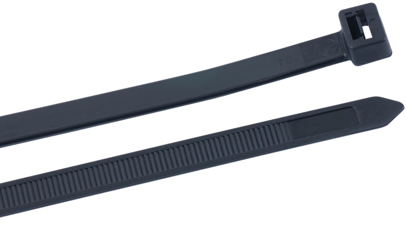 GB 46-424UVB Cable Tie, 6/6 Nylon, Black