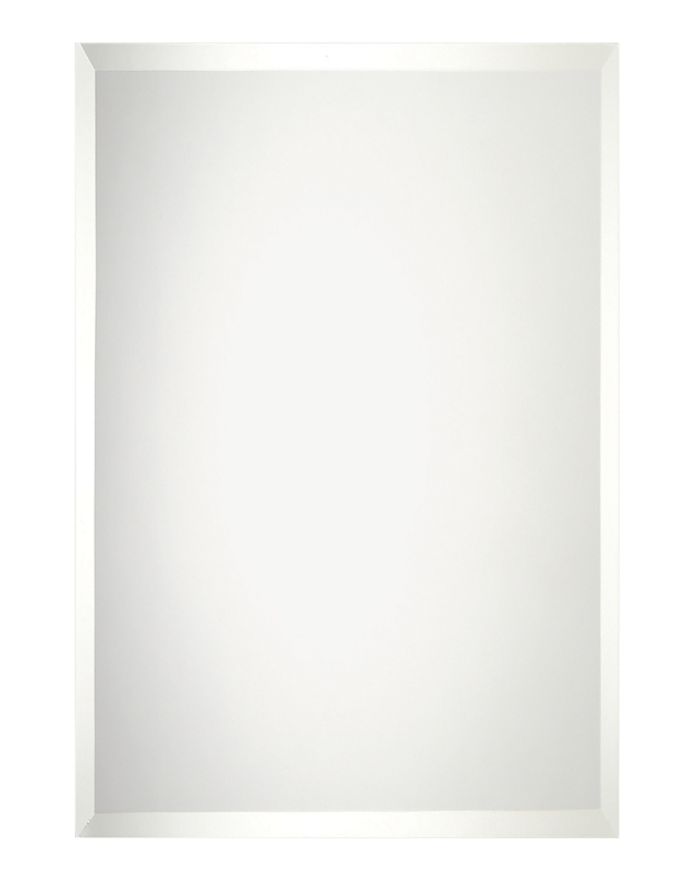Renin Somerset Series 201280 Frameless Mirror, 30 in W, 48 in H, Rectangle