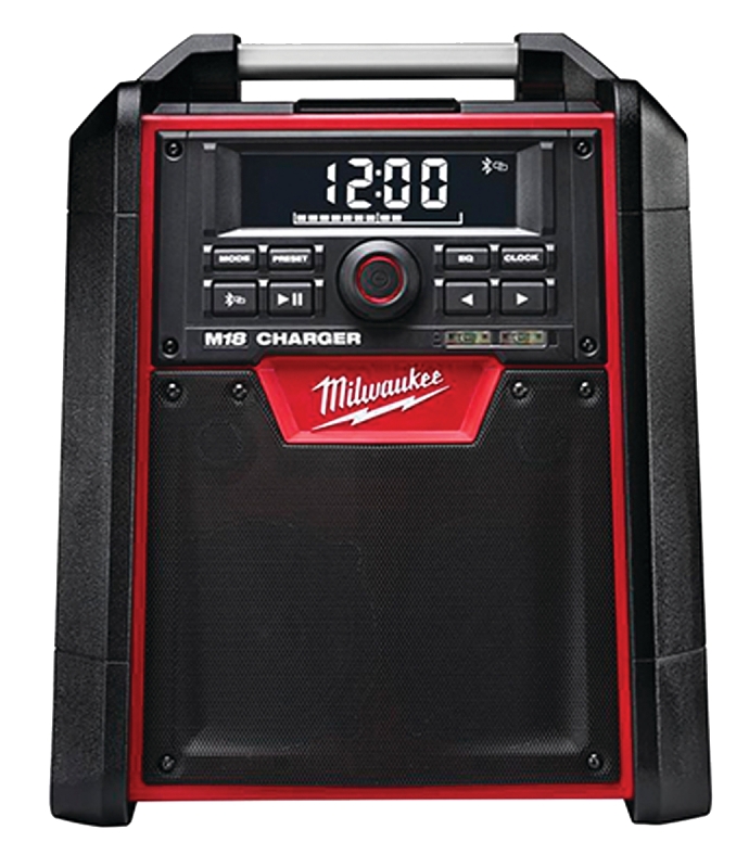 Milwaukee 2792-20 Jobsite Radio, 18 V, 1.5 to 4 Ah, 10-Channel