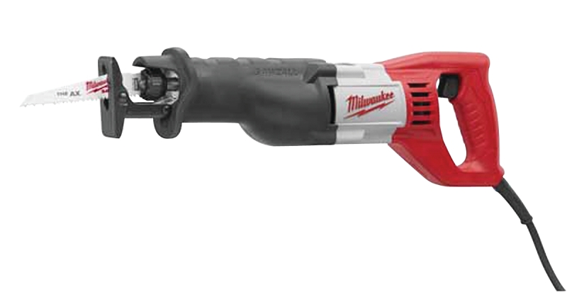 Milwaukee 6519-31 Reciprocating Saw Kit, 12 A, 1-1/8 in L Stroke, 0 to 3000 spm