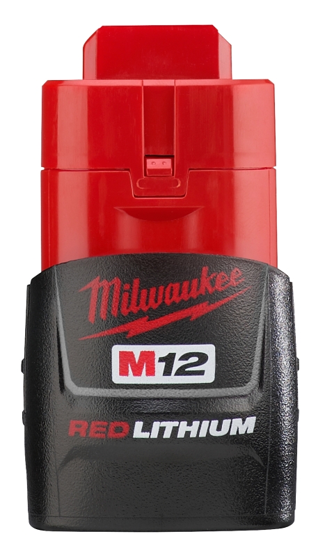 Milwaukee 48-11-2401 Compact Rechargeable Battery Pack, 12 V Battery, 1.5 Ah
