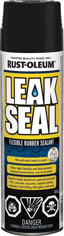Rust-Oleum 266288 Rubberized Spray Coating, Black, 405 g