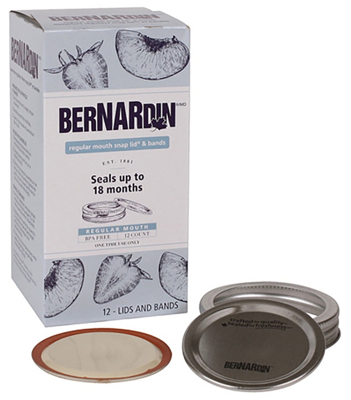 Bernardin 01101 Snap Lid, Standard, Two-Piece