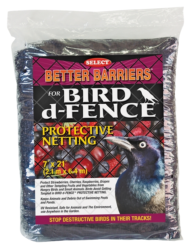 Quest BN 721 Bird Netting, 5/8 x 5/8 in Mesh, Polypropylene, Black