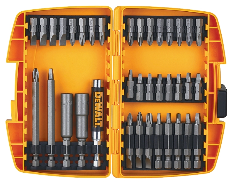 DEWALT DW2173 Screwdriver Bit Set, 37-Piece, Steel, Matte Metallic