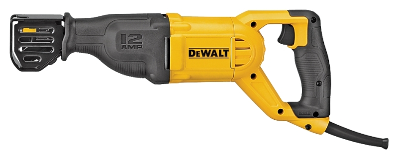 DeWALT DWE305 Reciprocating Saw, 12 A, 17-1/2 in L Blade, 1-1/8 in L Stroke, 2900 spm