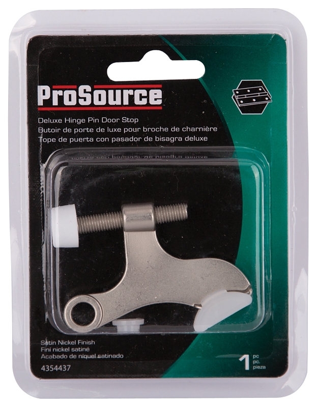 ProSource H20-B043C-PS Deluxe Hinge Pin Door Stop, 2-5/8 in