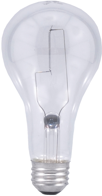 Sylvania 15476 Incandescent Lamp, 200 W, A21 Lamp, Medium Lamp Base, 3880 Lumens, 2850 K Color Temp, 750 hr Average Life