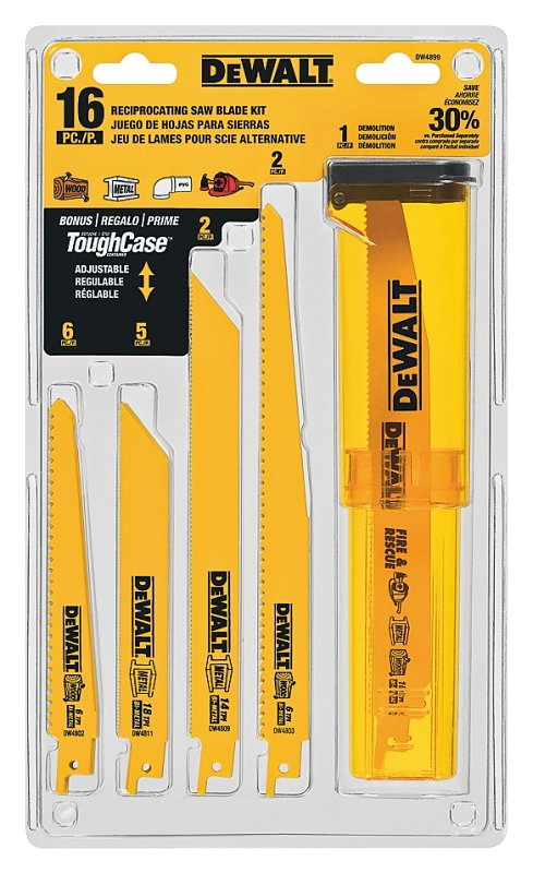 DEWALT DW4899 Reciprocating Blade Set
