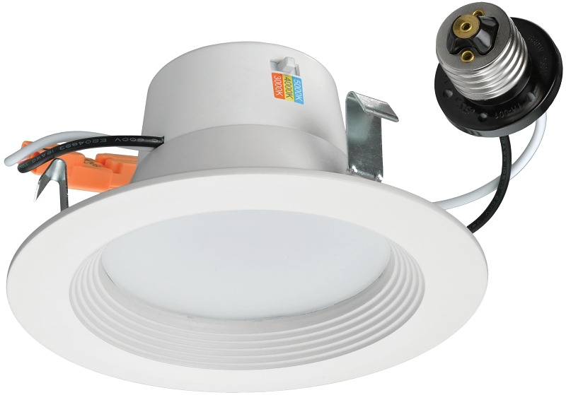 ETI 53185142 Recessed Downlight, 10 W, 120 V, LED Lamp