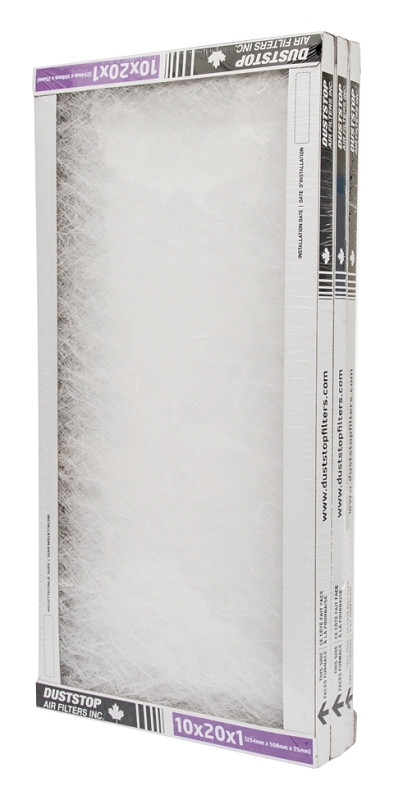 Duststop 11-10203 Air Filter, 20 in L, 10 in W