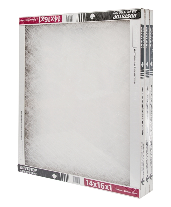 Duststop 11-14163 Air Filter, 16 in L, 14 in W