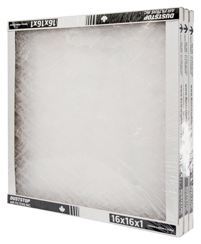 Duststop 11-16163 Air Filter, 16 in L, 16 in W