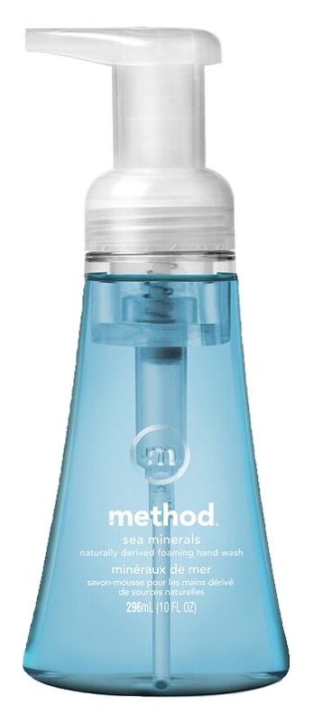 method 365 Foaming Hand Wash, Light Blue, Sea Minerals, 10 oz Bottle