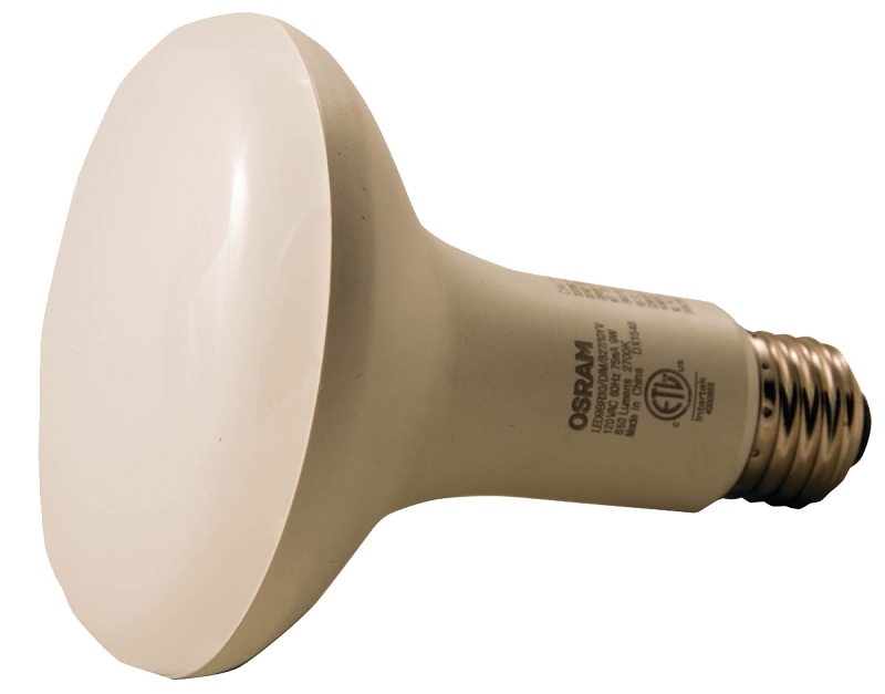Sylvania 73954 LED Bulb, Flood/Spotlight, BR30 Lamp, 65 W Equivalent, E26 Lamp Base, Dimmable, Warm White Light