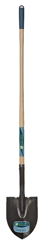 Garant GDMHR2L Shovel, Steel Blade, Hardwood Handle, D-Grip Handle, 61 in L Handle