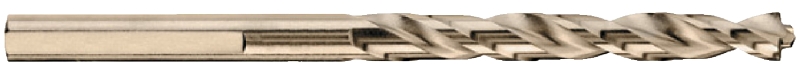 DEWALT DW1912B Drill Bit, 3/16 in Dia, 3-1/2 in OAL, Spiral Flute, 3-Flat Shank