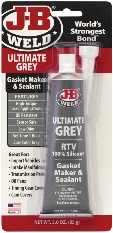 J-B WELD 32327 Gasket Maker and Sealant, 3 oz Package, Gel
