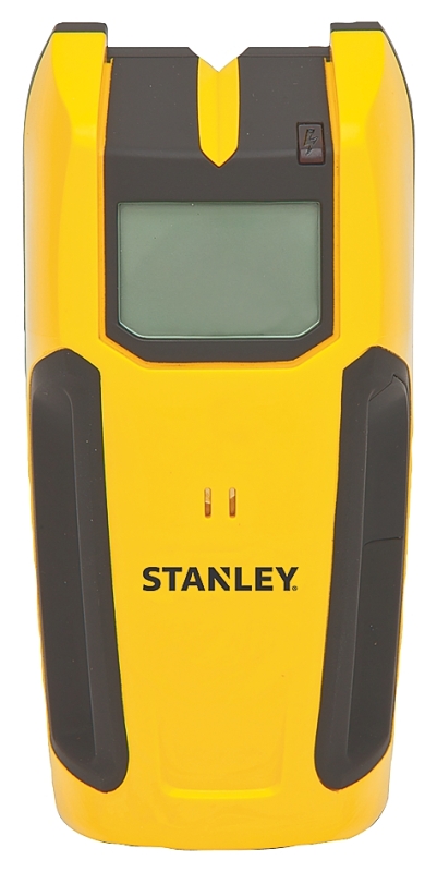 STANLEY STHT77406 Stud Sensor, 9 V Battery, 3/4 in Detection, Detectable Material: Metal/Wood