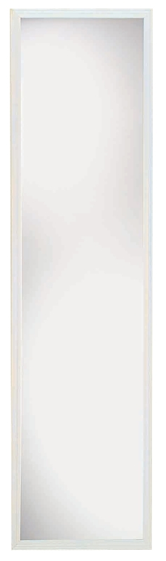 RENIN 206230 Framed Mirror, Rectangular, Plastic Frame, White Frame