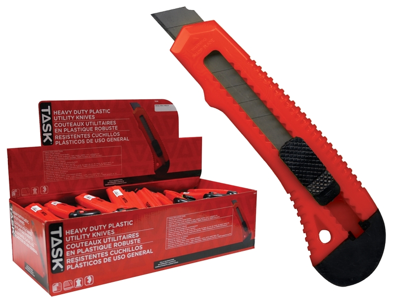 TASK T80B Auto-Lock Knife, 18 mm W Blade