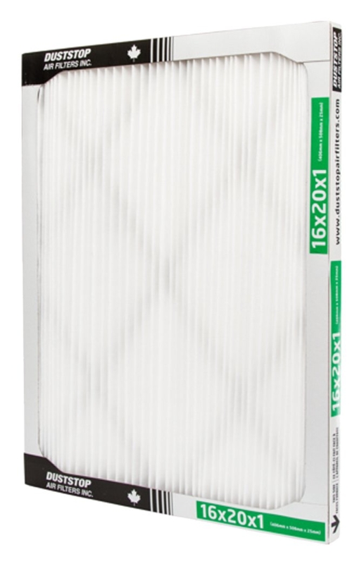 Duststop Supreme Series DP162011 Air Filter, Electrostatic, Pleated, 1 in Thick, 20 in L, 16 in W, 11 MERV