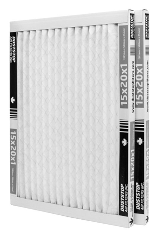 Duststop DP-1520PR2 Air Filter, 20 in L, 15 in W, 8 MERV