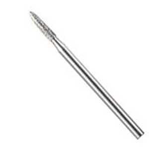 DREMEL 7144 Point Bit, 3/32 in Dia, 1-1/2 in L, 1/8 in Dia Shank, HSS
