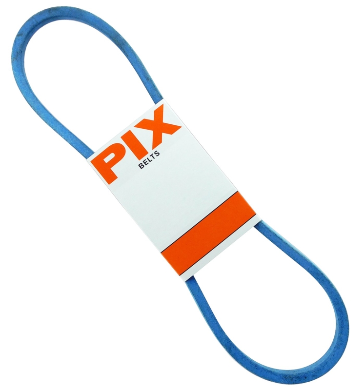 PIX A27K Fractional Horsepower V-Belt, 29 in Outside Circumference, 1/2 in W, 9/32 in Thick, Blue