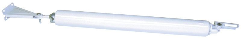 Ideal Security SK9W Pneumatic Door Closer, White, 10-1/2 in L, Aluminum