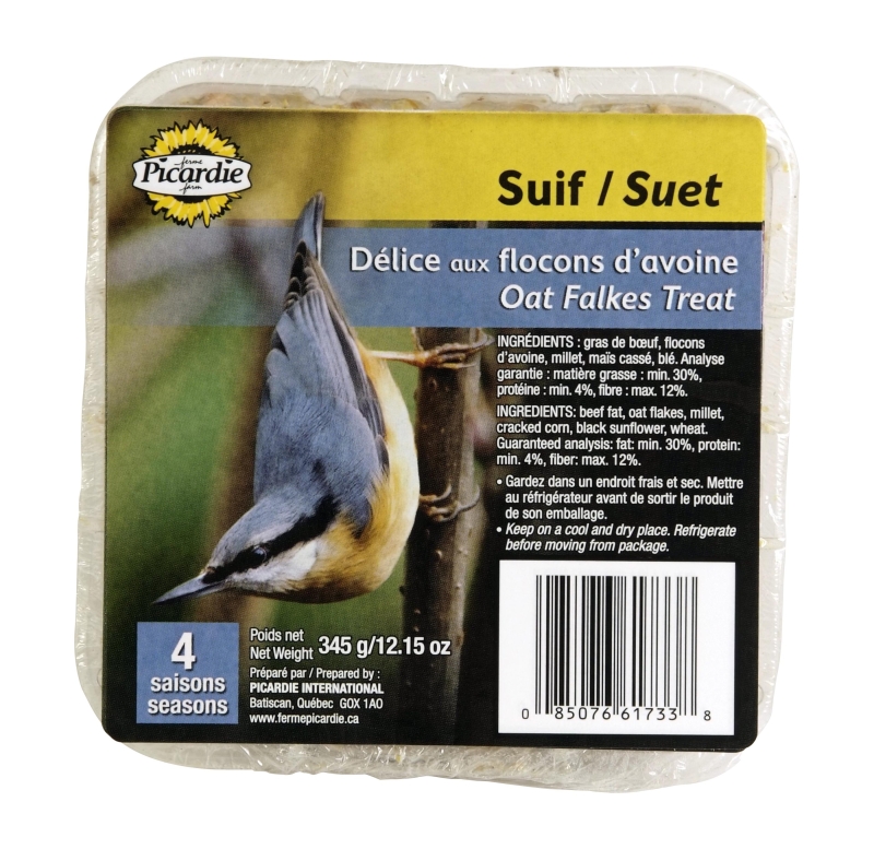 Mon Copain My Buddy 61733 Suet Treat, Cake, Oat Flakes Flavor, 345 g