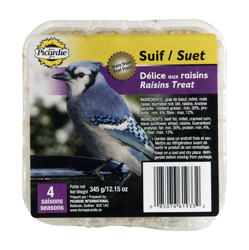 Mon Copain My Buddy 61933 Suet Treat, Cake, Raisins Flavor, 345 g