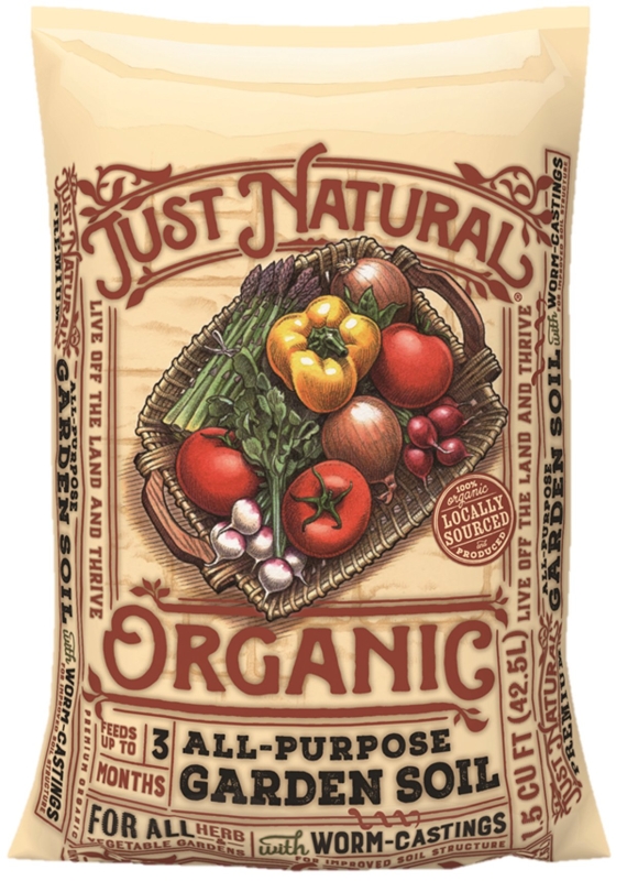 Jolly Gardener Just Natural 50150144 Premium Garden Soil, 1 cu-ft Bag