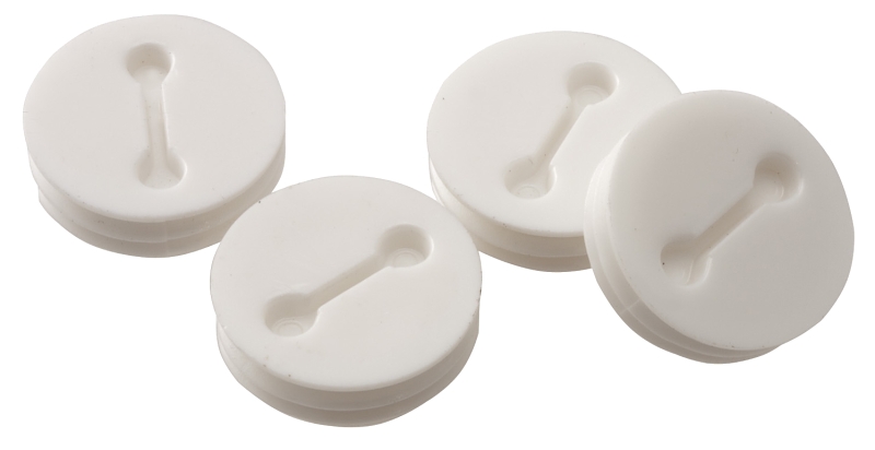 HUBBELL 5269-1 Closure Plug, 1/2 in, White