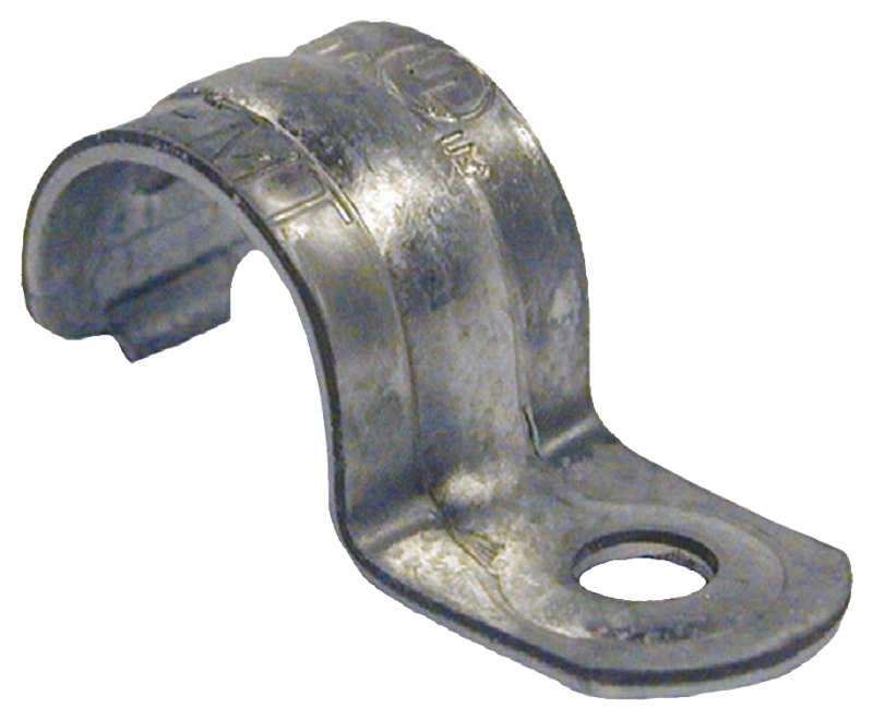 Hubbell E1S150 EMT Strap, 1-1/2 in, Steel