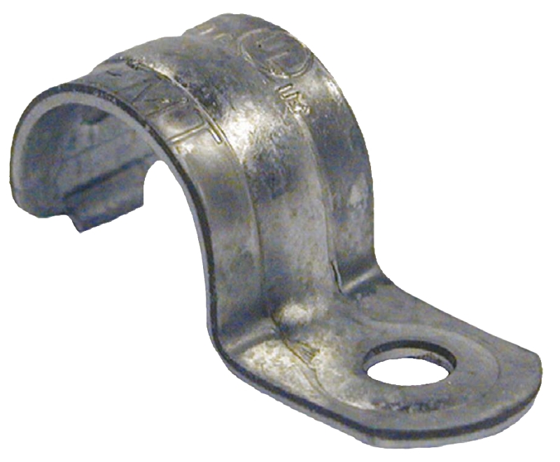 Hubbell E1S200 EMT Strap, 2 in, Steel, 20/CT
