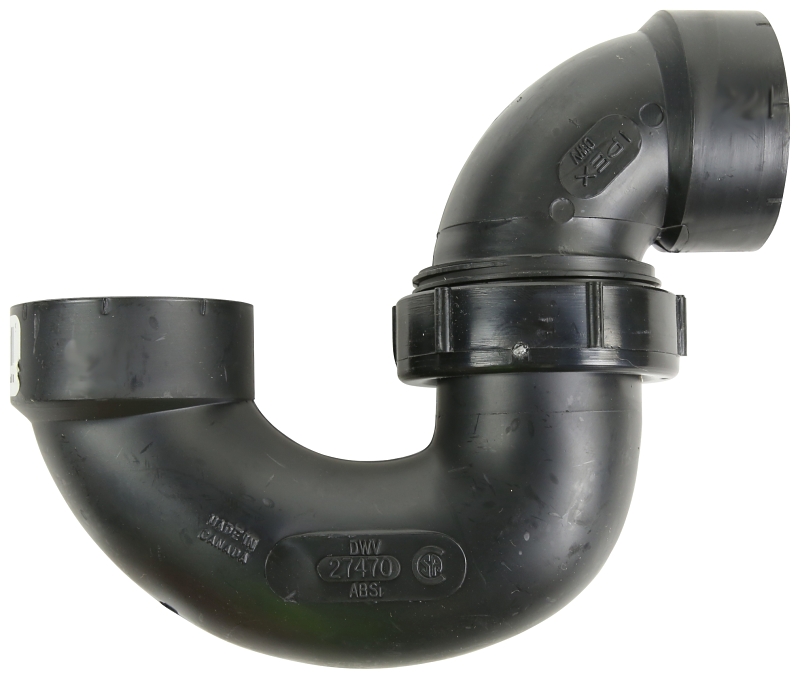 IPEX 027471 P-Trap, 1-1/2 in, Hub, SCH 40