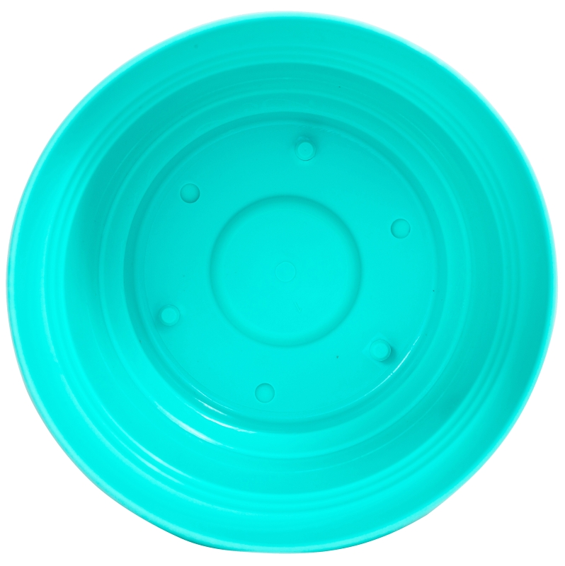 Bloem SP0527 Planter, 4-1/2 in H, 5 in W, Bell, Plastic, Calypso, Matte