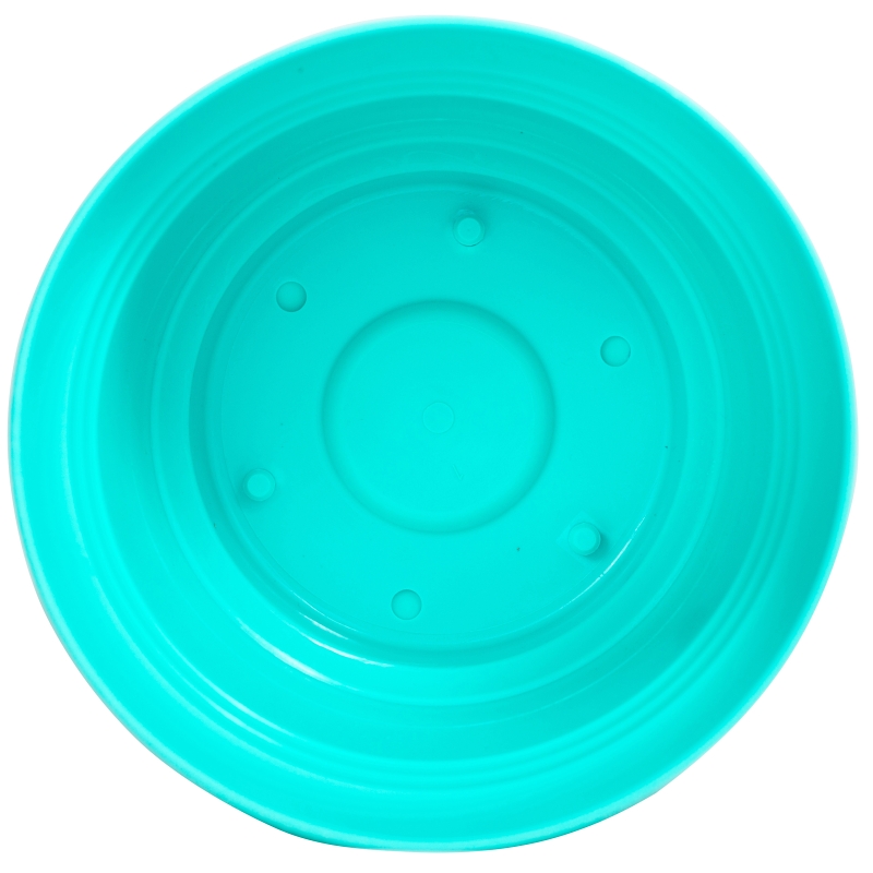Bloem SP0727 Planter, 6-1/2 in H, 7.3 in W, Bell, Plastic, Calypso, Matte