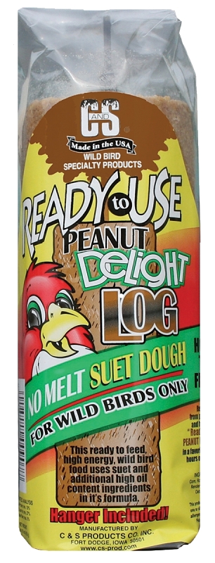 Armstrong Milling 403-114 Wild Bird Log, Peanut Flavor, 15.5 oz