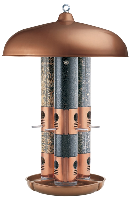 5468616: Perky-Pet 7103-2 Triple Tube Bird Feeder, 24.6 in H, 10