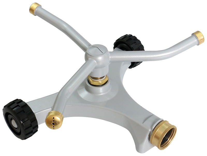 Landscapers Select YM133A Lawn Sprinkler, Female, Round, Zinc