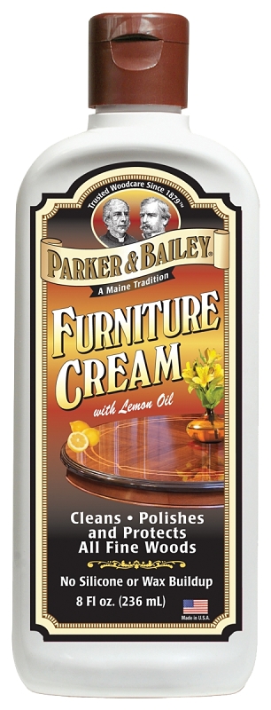 Parker & Bailey 560461U Furniture Cream, 8 oz, Brown, Creamy Liquid, Spice
