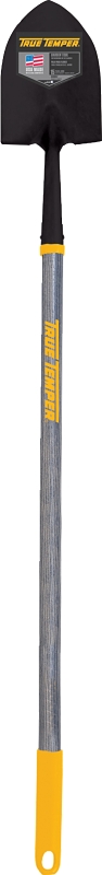 True Temper 2617100 Floral Shovel, 5-3/4 in W Blade, 16 ga, Steel Blade, Hardwood Handle, Straight Handle