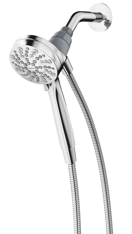 Moen Engage Series 26100 Spray Head Hand Shower, 3-3/4 in Dia x 5-5/16 in W Dimensions, 1/2 in Connection, 2.5 gpm