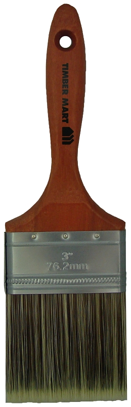 Nour 1335-75TBM Paint Brush, 3 in W, Straight Sash Brush, Polyester Bristle