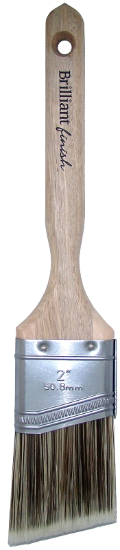 Nour 1331-50N Paint Brush, 2 in W, Angle Brush, 2 in L Bristle, Polyester Bristle, Sash Handle