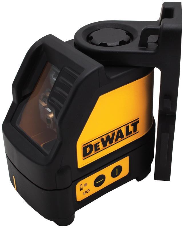 DEWALT DW088CG Line Laser, 100 ft, +/- 1/8 in Accuracy, Green Laser