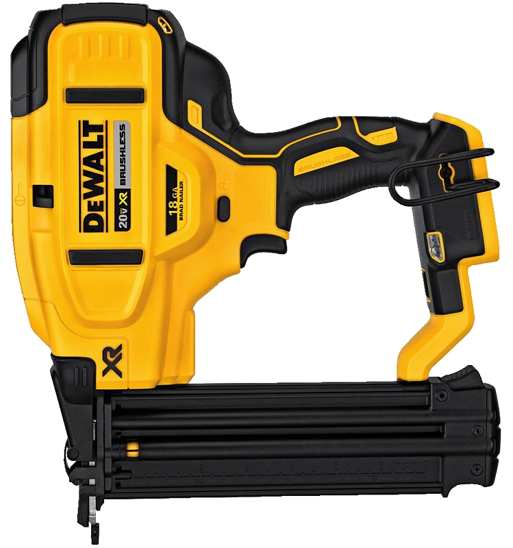 DeWALT DCN680B Brad Nailer, Tool Only, 20 V, 110 Magazine, Glue Collation, 18 ga Nail, Nail Fastener